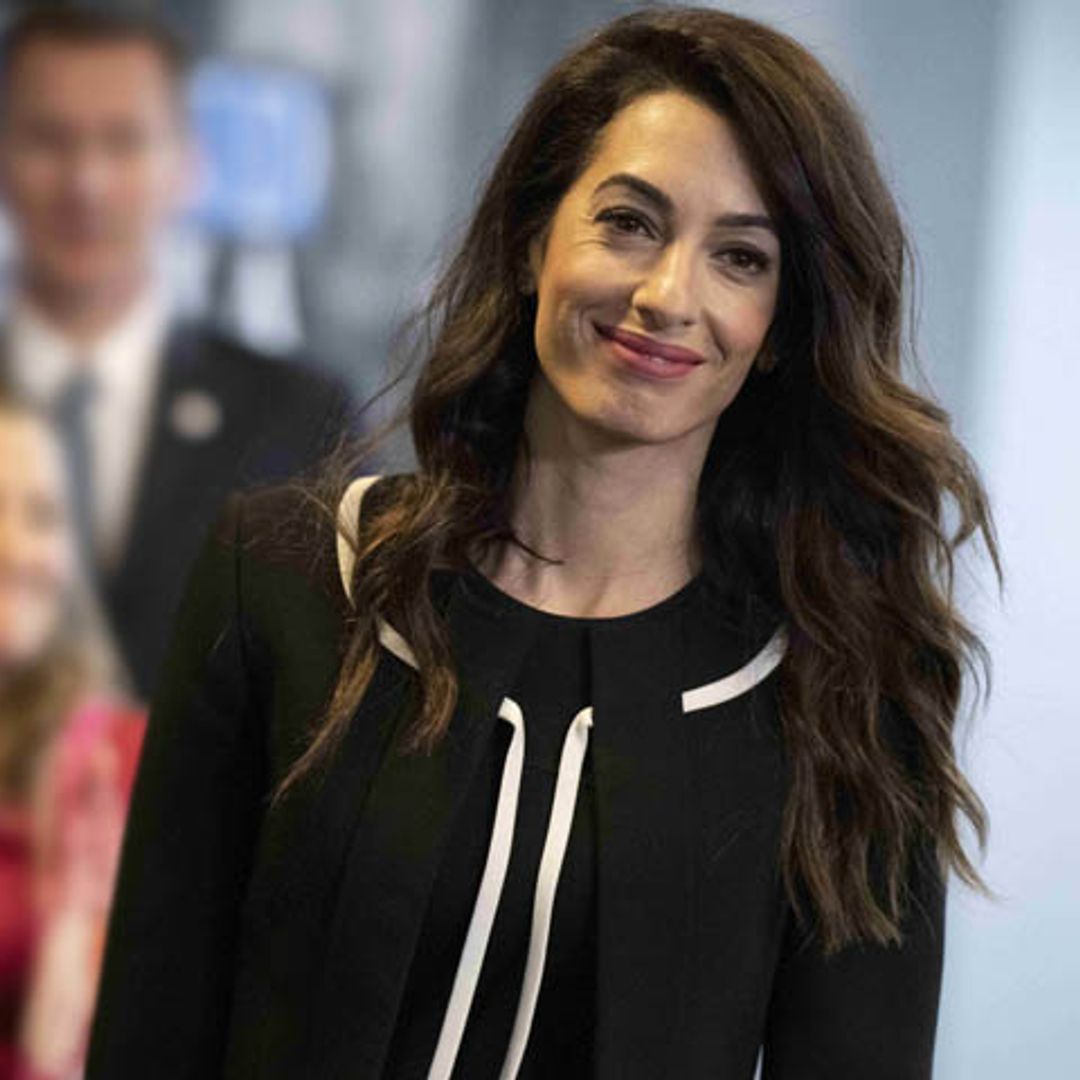 Sobre cómo Amal Clooney inspirará tus looks de trabajo en entretiempo