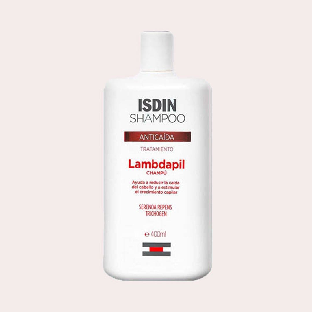 EL CHAMPÚ ANTICAÍDA MEJOR VALORADO: ISDIN Shampoo Lambdapil Anticaída