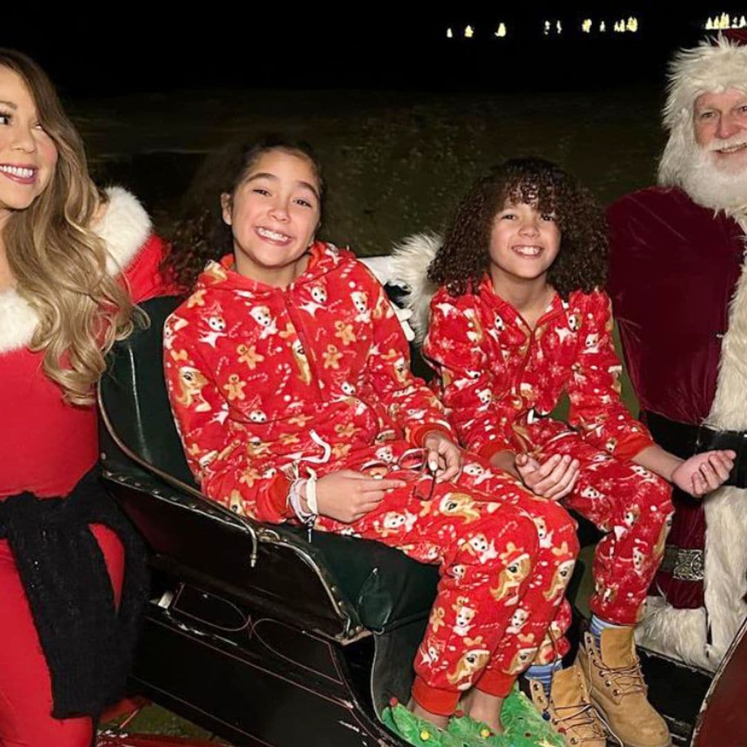 Mariah Carey inaugura la Navidad 'descongelándose' en un divertido vídeo junto a sus dos hijos