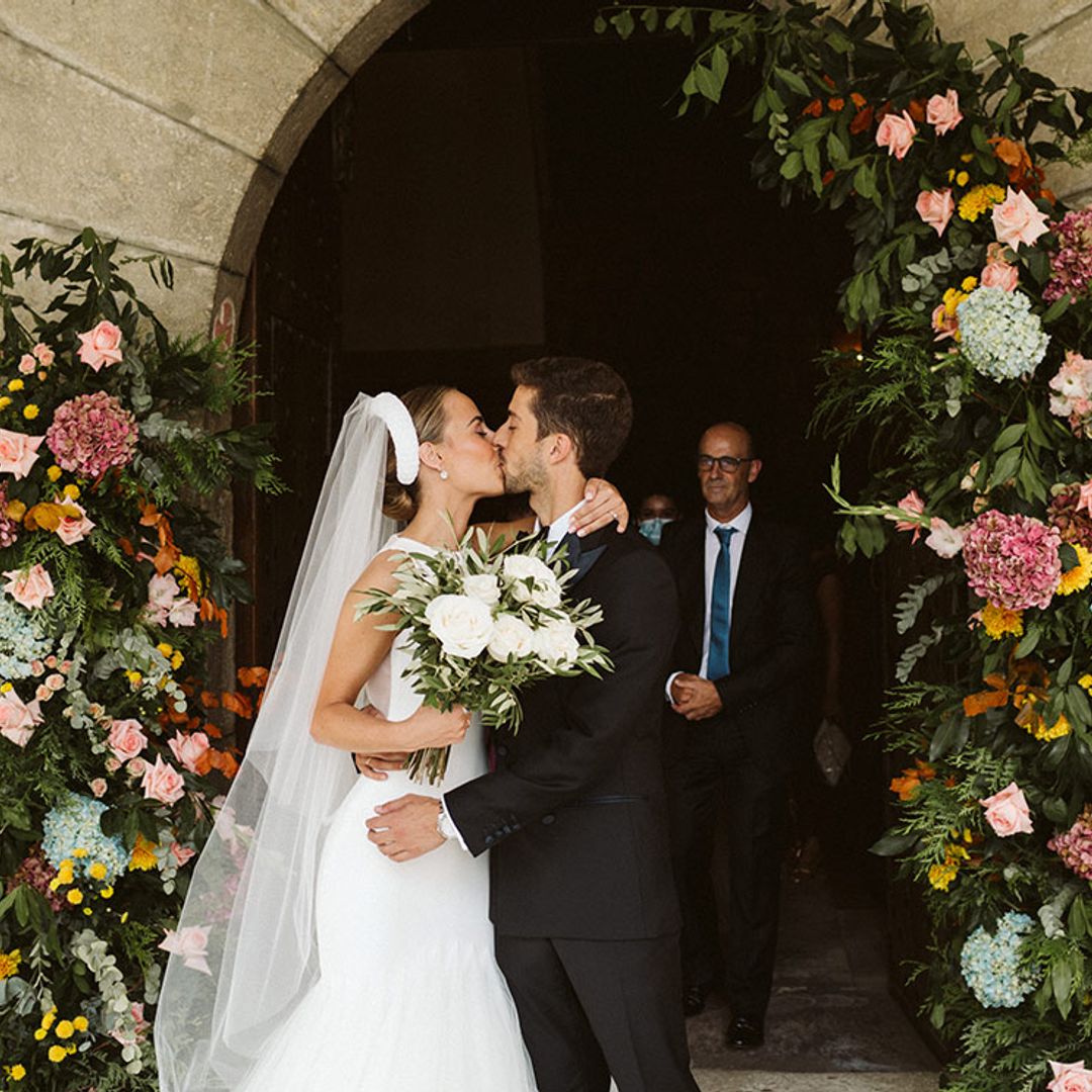 Amaia, la novia (y bailarina) del vestido de cuento y la historia de amor inesperada