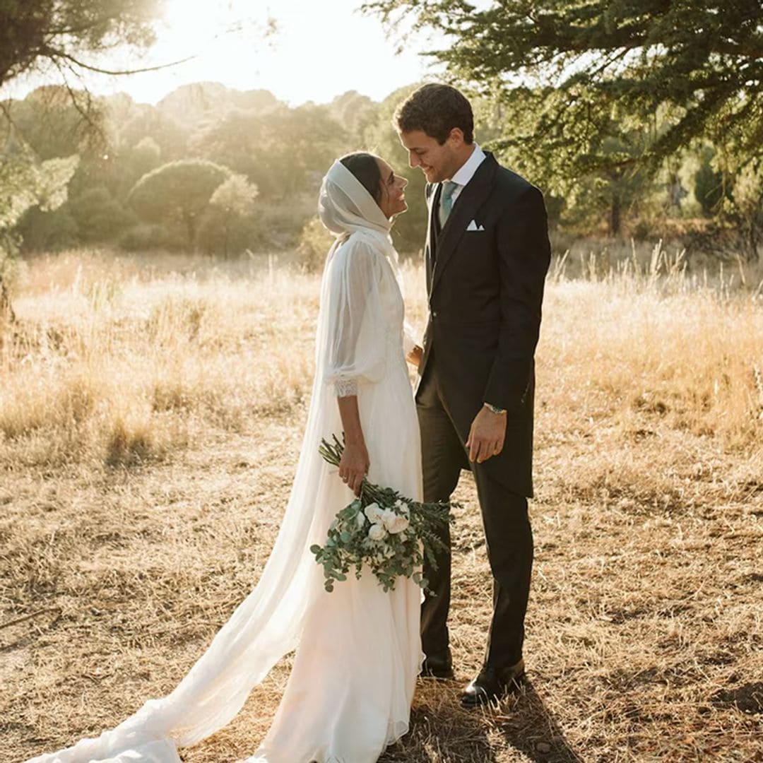 La historia del vestido de novia de Carola: se inspiró en Grace Kelly para su boda en Madrid