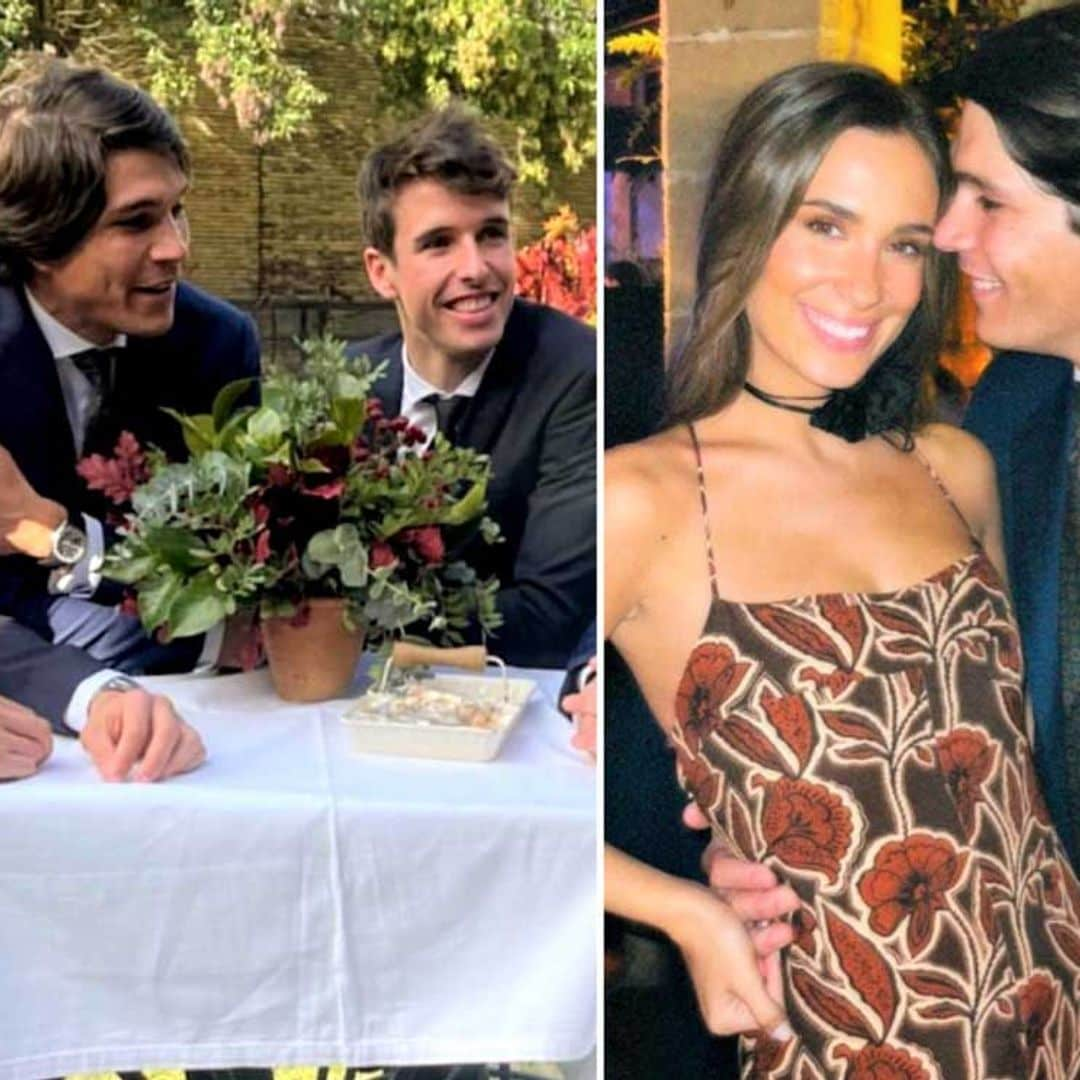 María Pombo, de boda con Marc Márquez, Fonsi Nieto y otras leyendas del motor