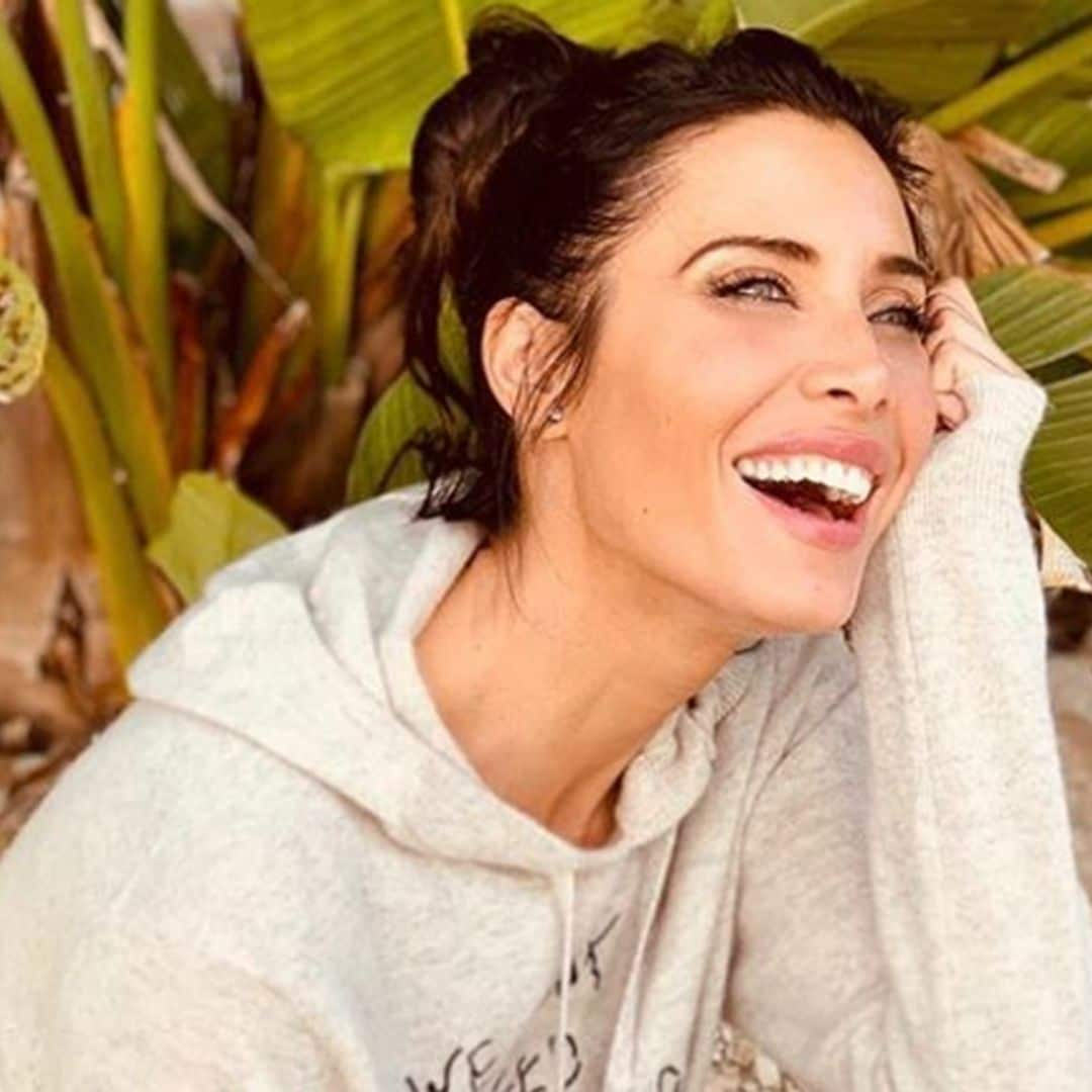 Una escoba, un juguete de sus hijos... Pilar Rubio sabe cómo entrenar en cualquier situación