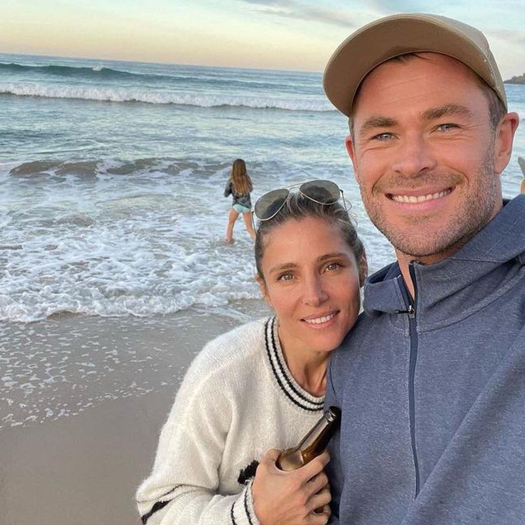 Chris Hemsworth felicita a Elsa Pataky por su cumpleaños con una foto muy peculiar