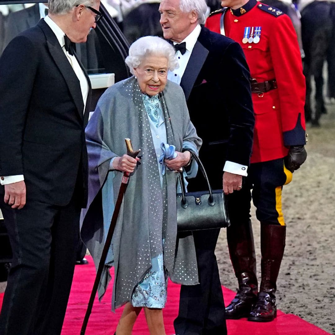 Isabel II, rodeada de estrellas en un gran espectáculo como antesala a la celebración de su Jubileo de Platino