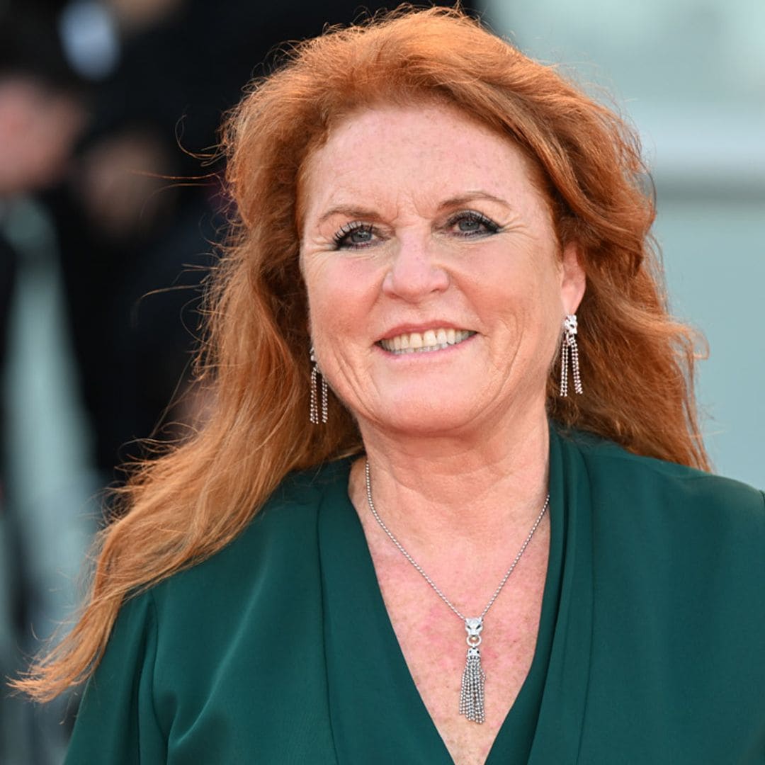 Sarah Ferguson sorprende en el Festival de Venecia en una noche ¡con pedida de mano incluída!