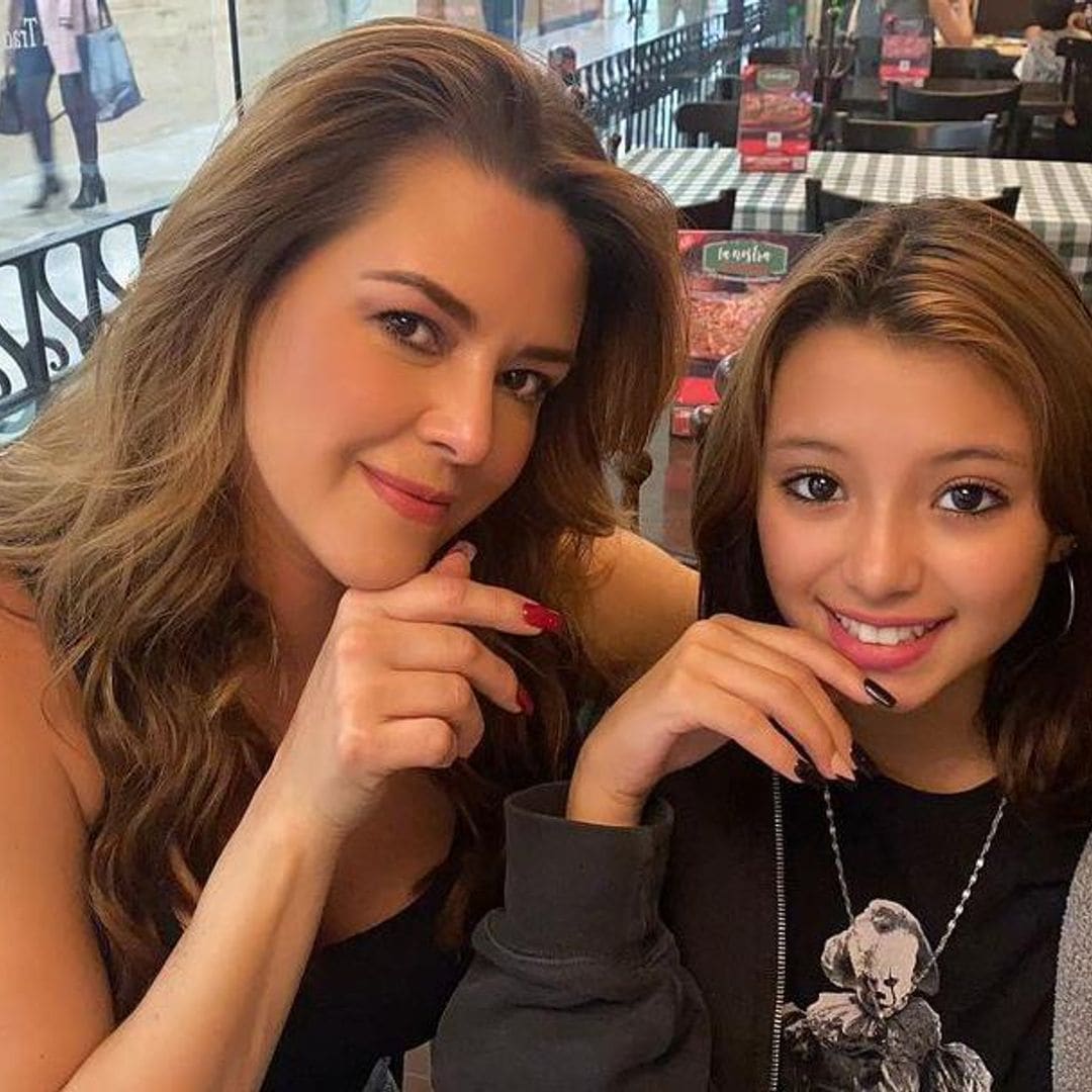 Alicia Machado confiesa que su hija está afectada por todo lo que se dice de sus padres