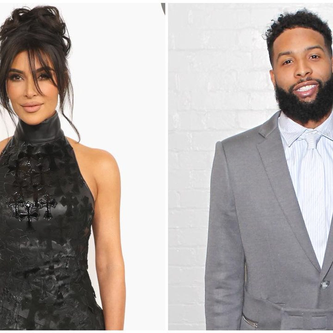 Kim Kardashian se deja ver por primera vez junto a Odell Beckham Jr, su rumorado nuevo novio