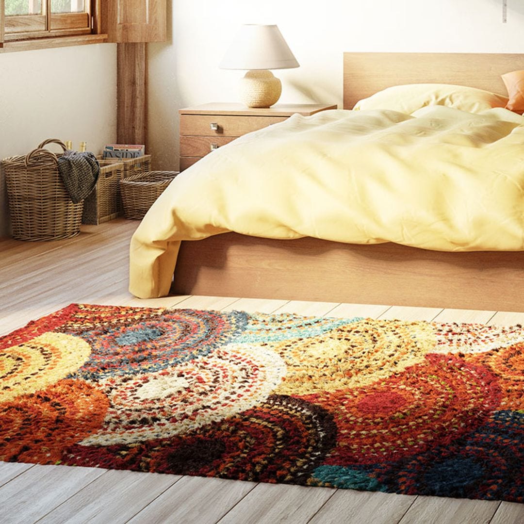 dormitorio rustico alfombra1