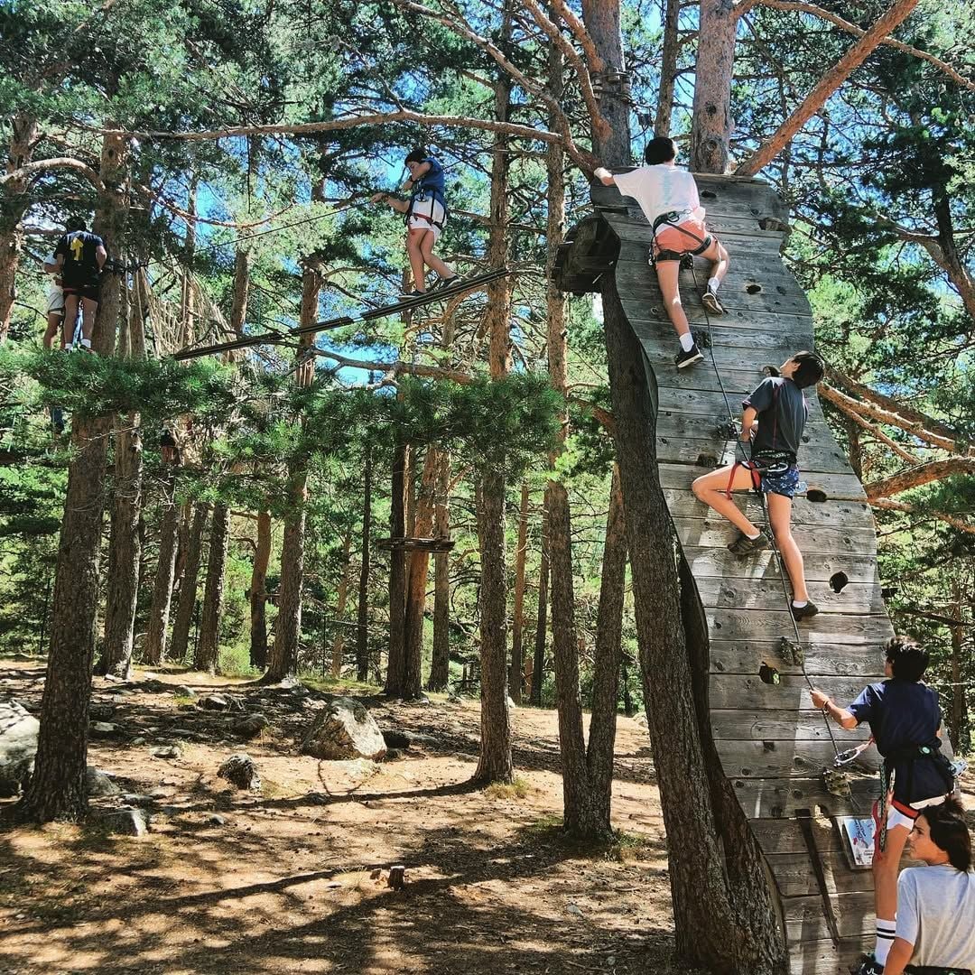 De Pino a Pino Navacerrada- Parques de aventura en los árboles