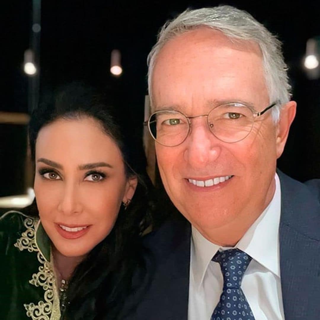 Ricardo Salinas Pliego y su esposa, de fiesta con las estrellas de TV Azteca