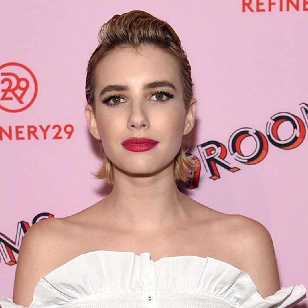 El 'wet look' con tupé de Emma Roberts y otros peinados para lucir tu corte 'short bob'