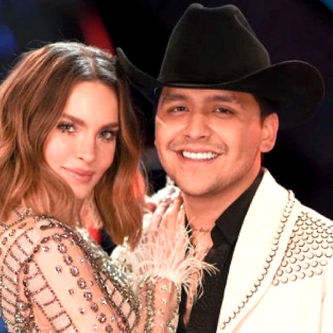 Los artistas mexicanos Belinda y Christian Nodal anuncian su compromiso