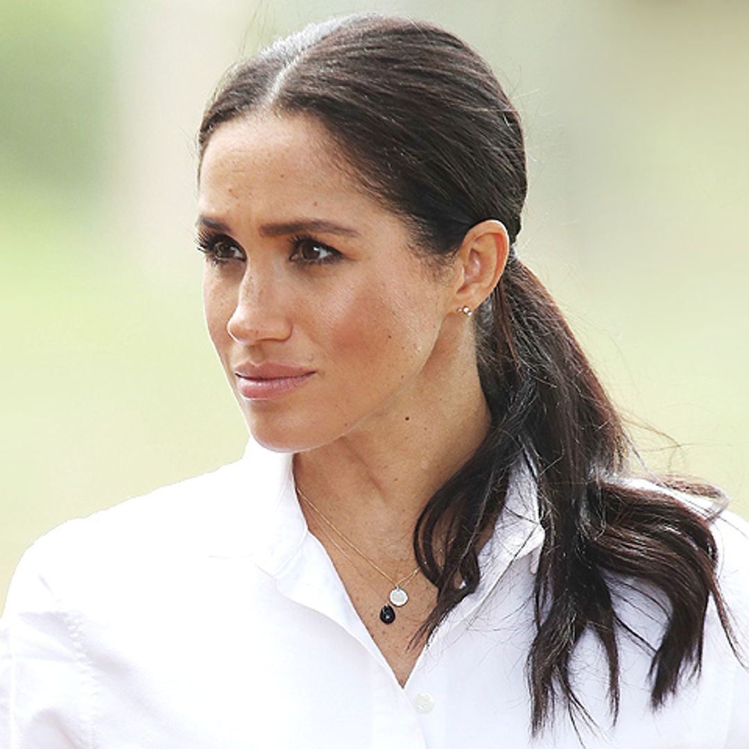 Meghan Markle le 'copia' a la Duquesa de Cambridge el truco de su coleta perfecta