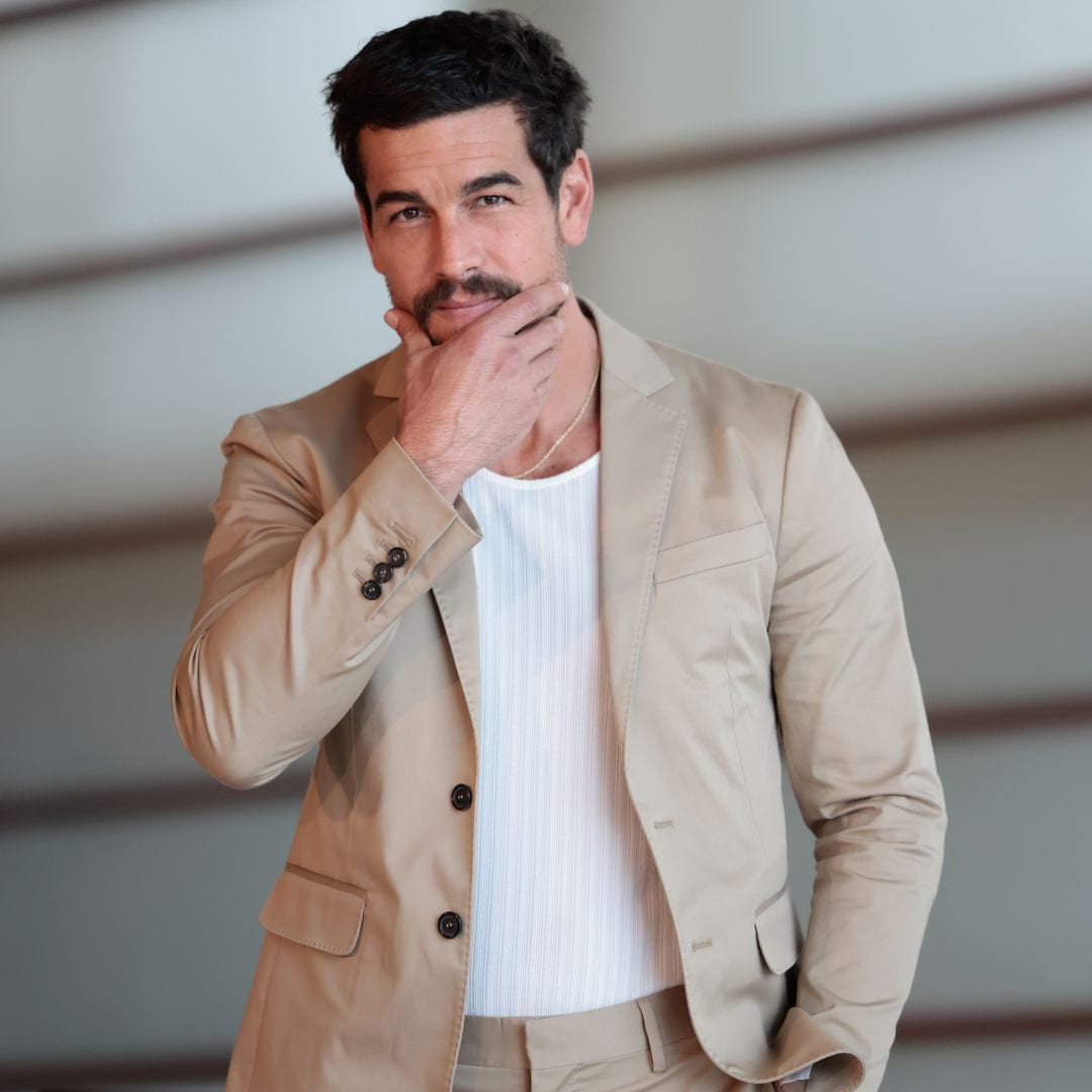 Actor Mario Casas at photocall "Escape'' during the 72nd San Sebastian Film Festival in San Sebastian, Spain, on Friday, 27 September, 2024.