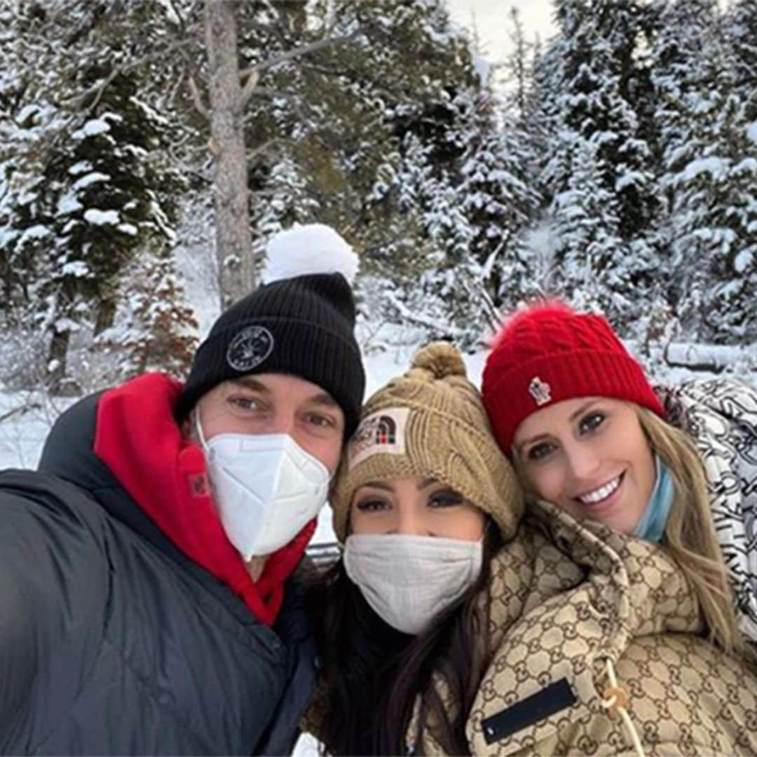 Pau Gasol, de escapada a la nieve con la viuda de Kobe Bryant y sus hijas