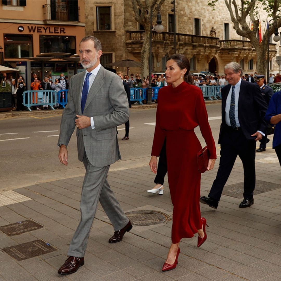 El rey Felipe regresa a Palma, esta vez en compañía de la reina Letizia, para promocionar el talento entre los jóvenes