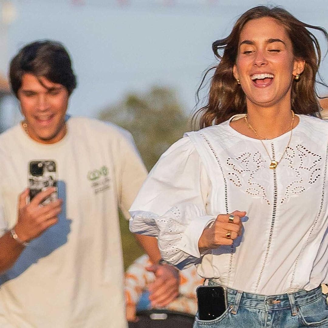 María Pombo, la imagen de la felicidad antes de la boda de su hermana, Marta