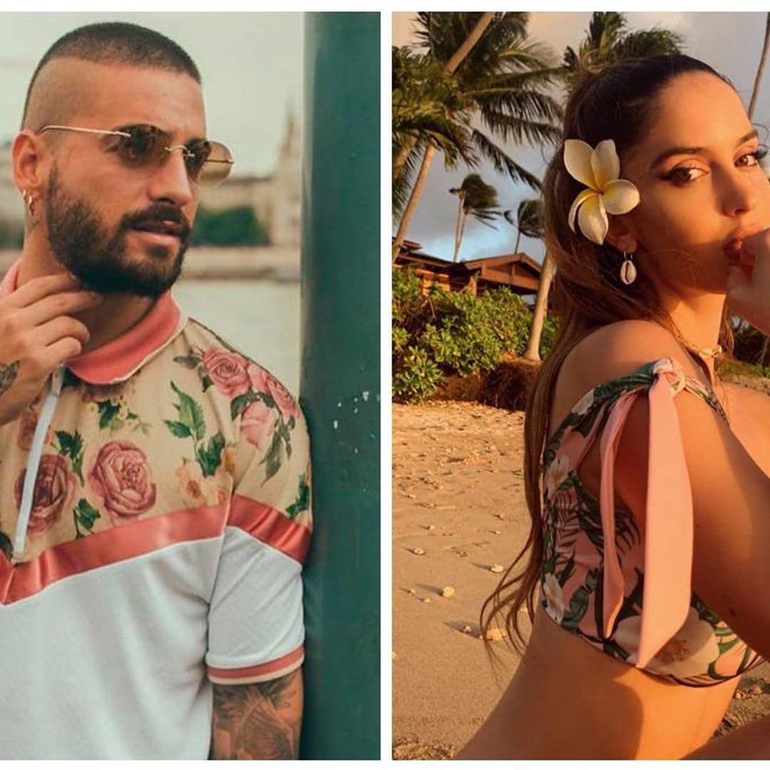 Maluma y Natalia Barulich se encuentran en el Medio Oriente, ¿coincidencia?