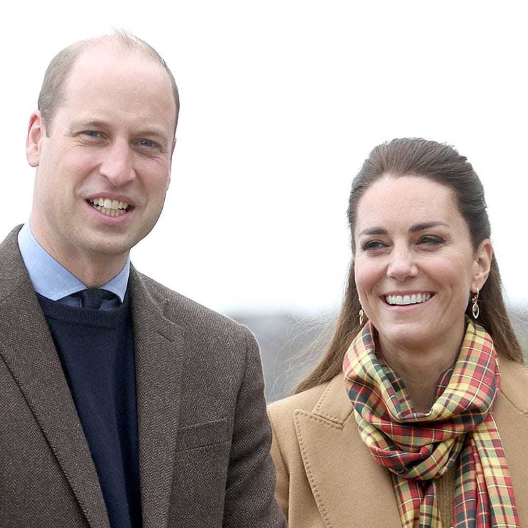 Los duques de Cambridge surcan los mares en su visita oficial a las Islas Orcadas en Escocia