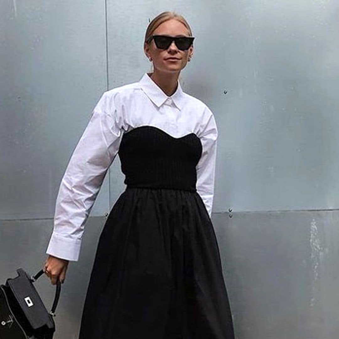 10 looks en blanco y negro, el combo fácil y estiloso que adoran las nórdicas