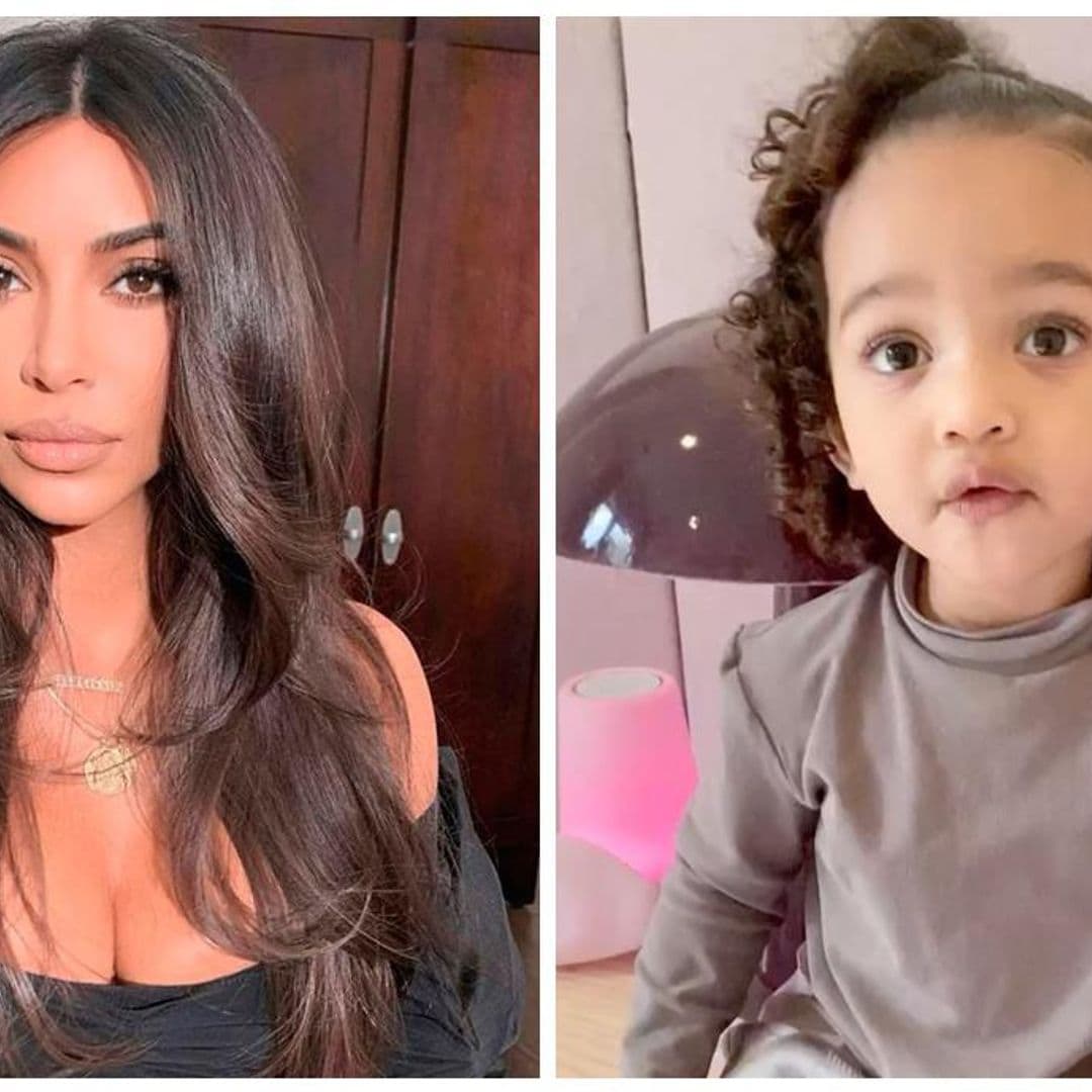 Lo más tierno: Chicago, la hija de Kim Kardashian cantando con su dulce voz