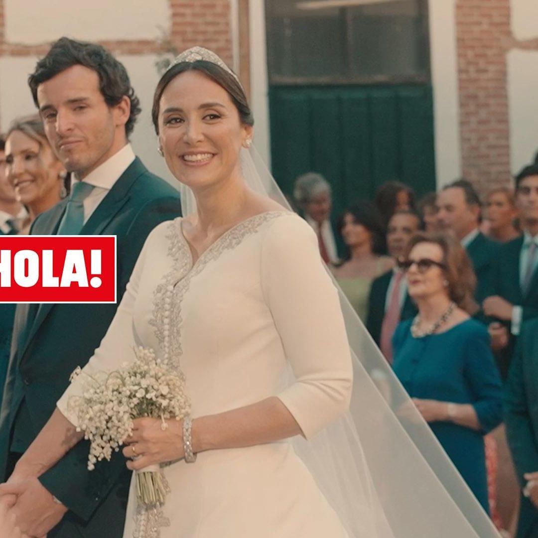 No te pierdas a Tamara cantando la ‘Salve rociera’ en su boda