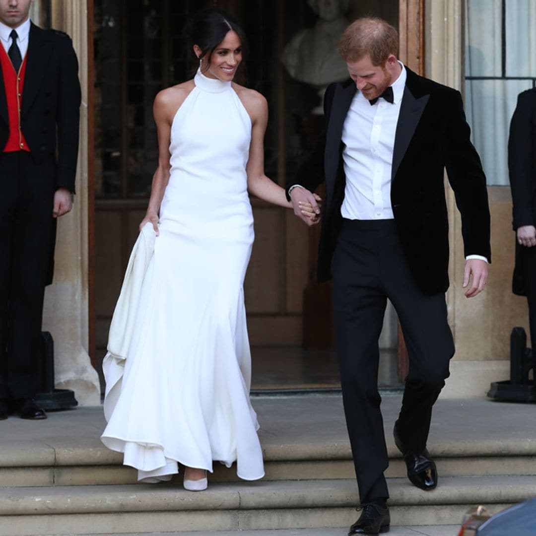 Zara versiona el vestido de novia 'halter' de Meghan Markle 🤍