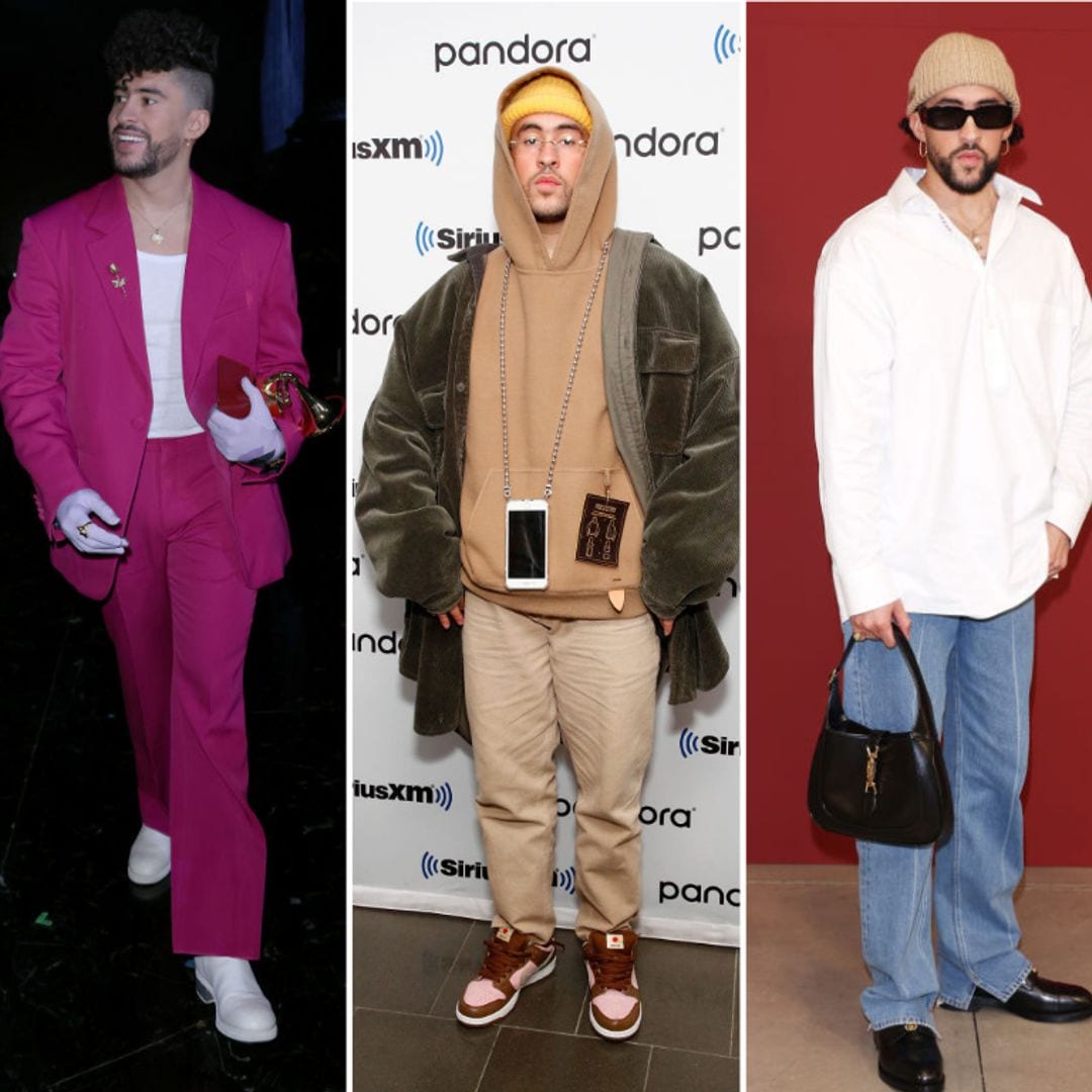 La impactante transformación del estilo de Bad Bunny a lo largo de su carrera