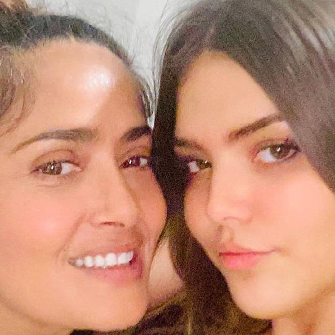 Una ‘tía cool’, así es la bonita relación entre Salma Hayek y la hija de Alfonso Cuarón