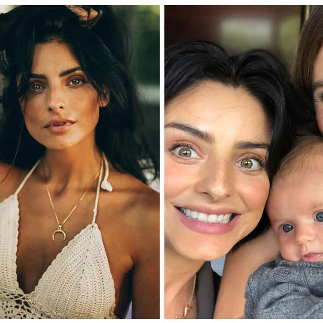 Como pocas veces, Aislinn Derbez posa junto a su hermana, ¿se parecen?