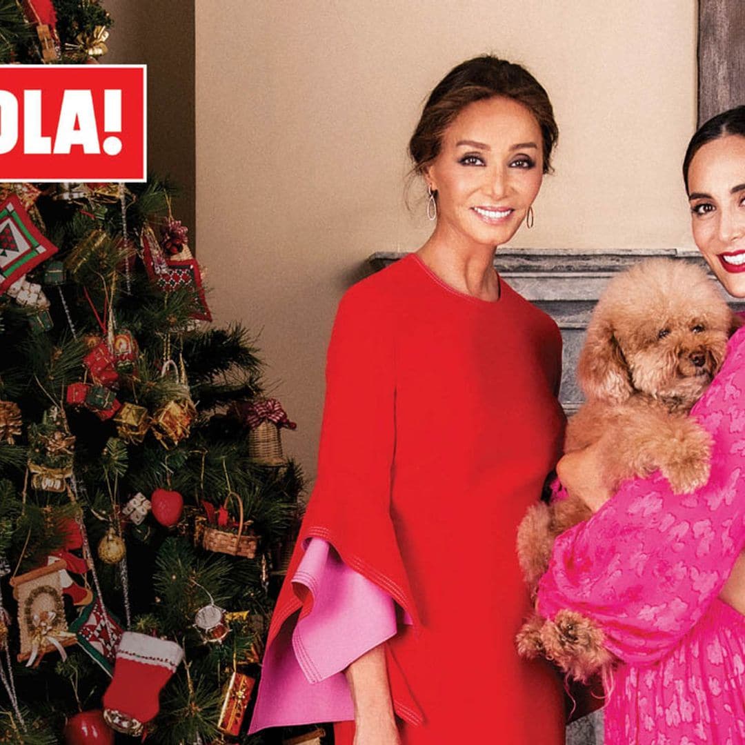 En exclusiva para ¡HOLA!: Isabel Preysler y Tamara Falcó nos muestran todos los detalles de su cena de Nochebuena