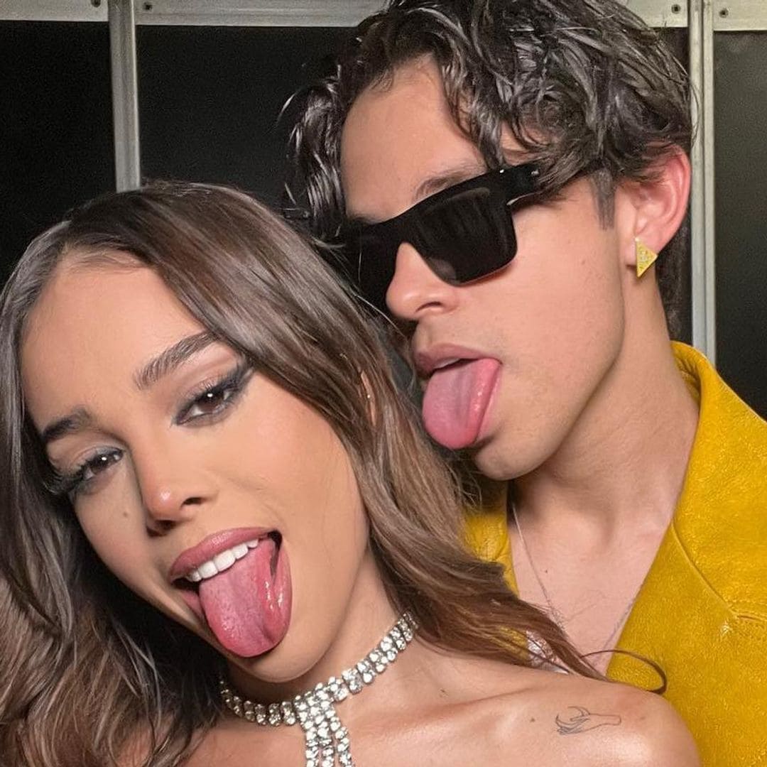 Danna Paola encantó a Alex Hoyer con su tierno mensaje de cumpleaños