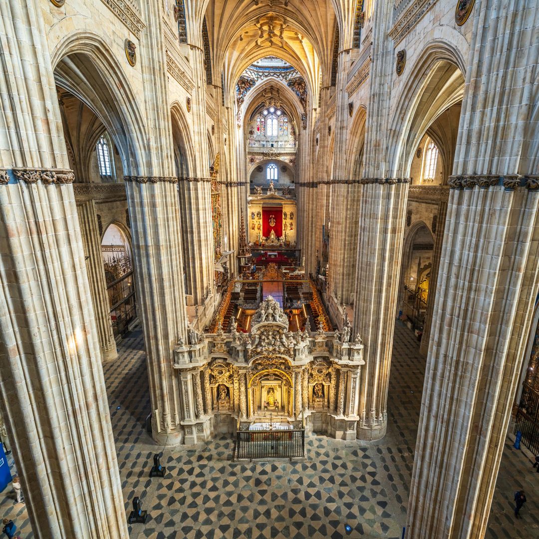 Interior de la Catedral Nueva de Salamanca