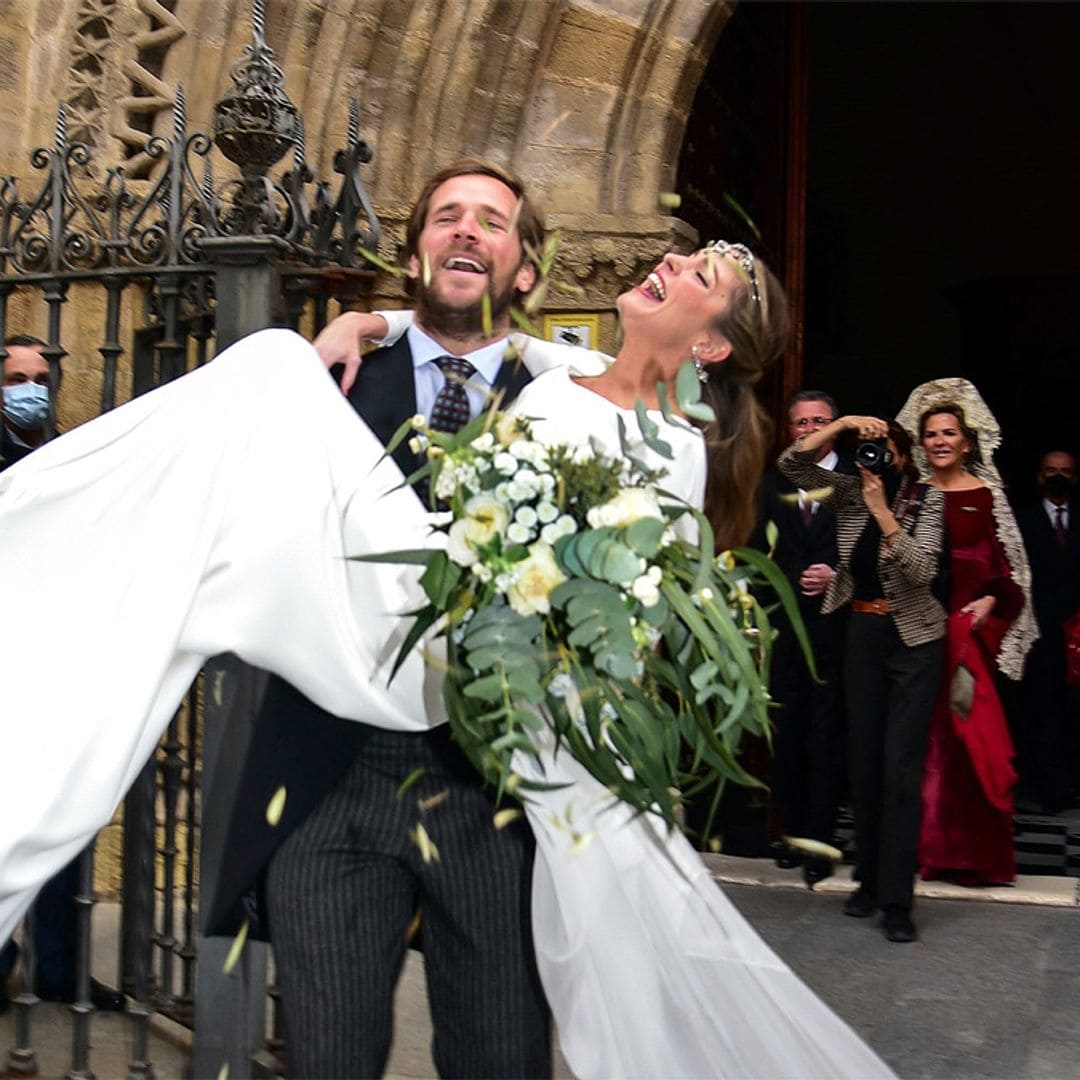 La divertida boda de Manuel Ferraro de la Puerta, ex de Claudia Osborne, con Cayetana Olavarría