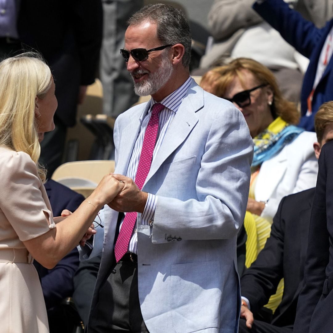 El rey Felipe y los príncipes Haakon y Mette-Marit, testigos de excepción del triunfo de Nadal en Roland Garros