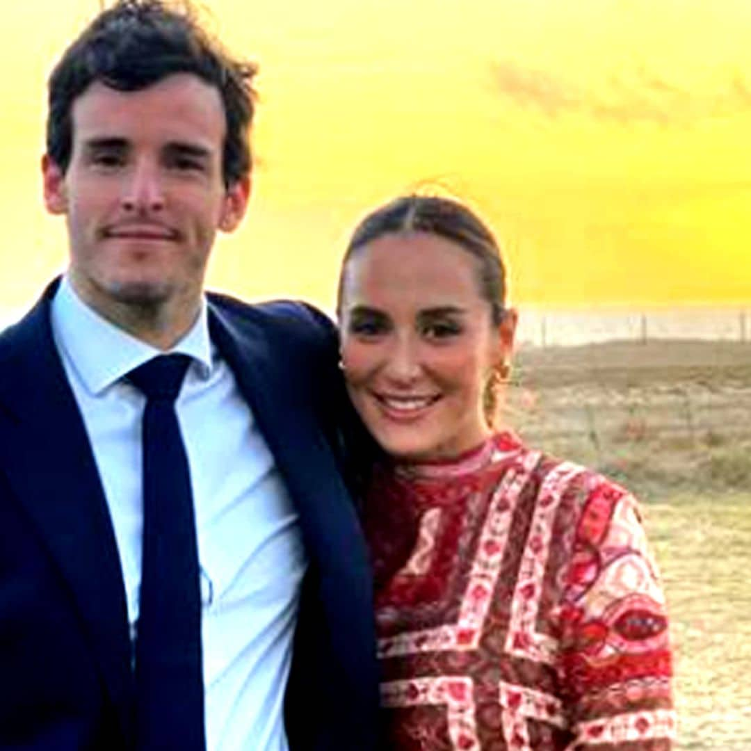 ¡De boda en boda! Tamara Falcó e Iñigo Onieva, inseparables en el 'sí, quiero' de un familiar