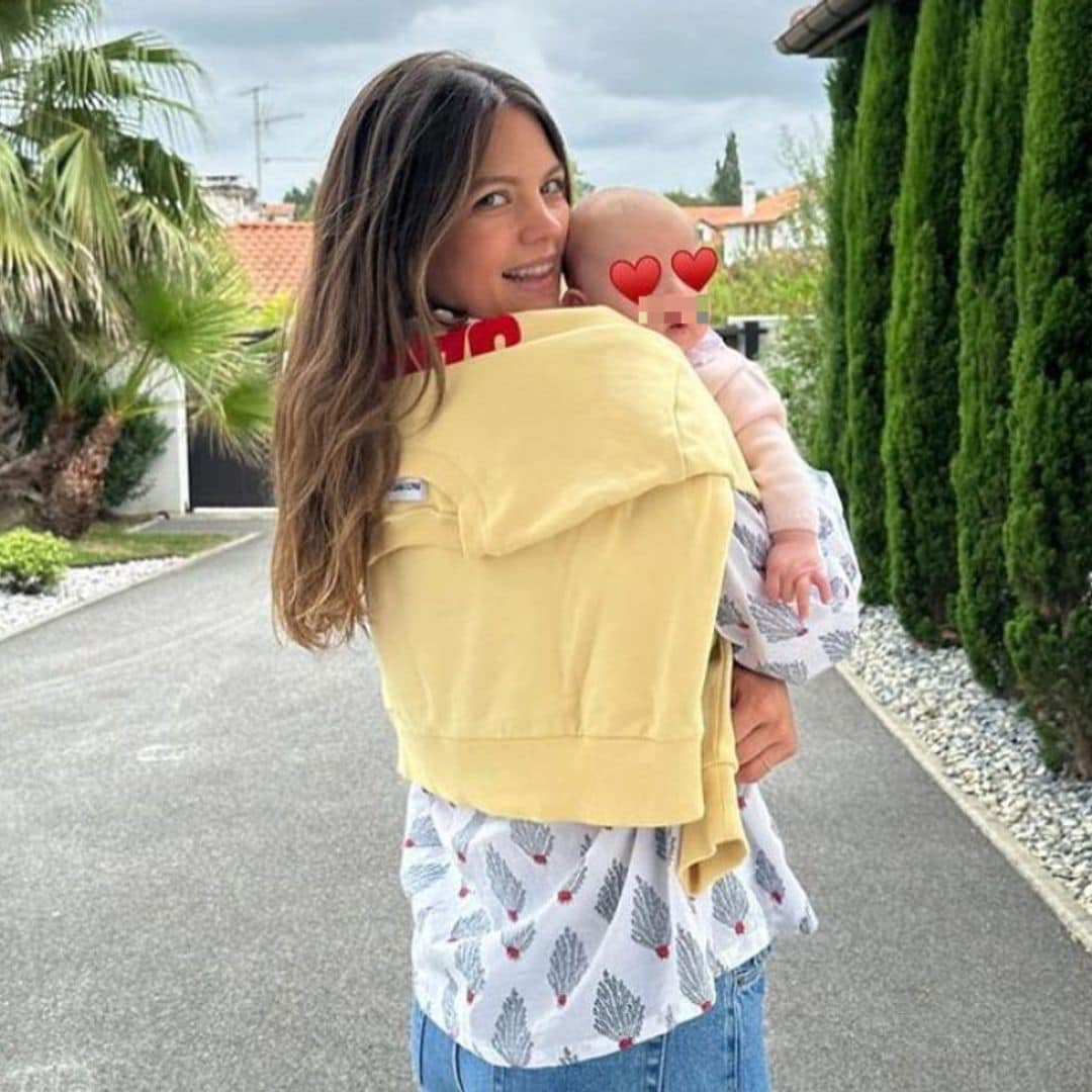 Isabelle Junot confiesa a quién se parece su hija Philippa, de 5 meses, y cuenta cómo se encuentra la niña