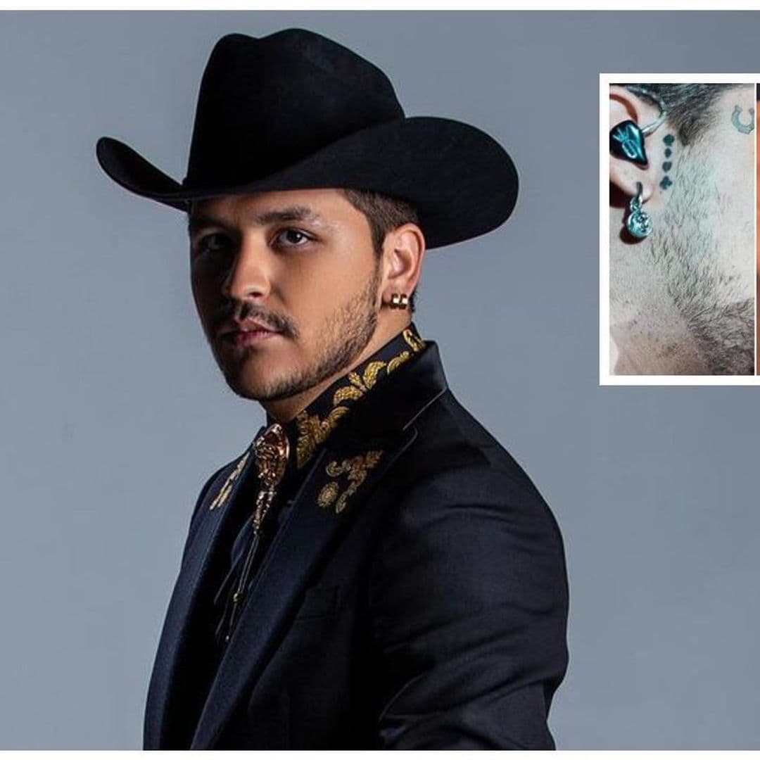 Christian Nodal cubre uno de sus tatuajes de Belinda, ¿qué se puso?