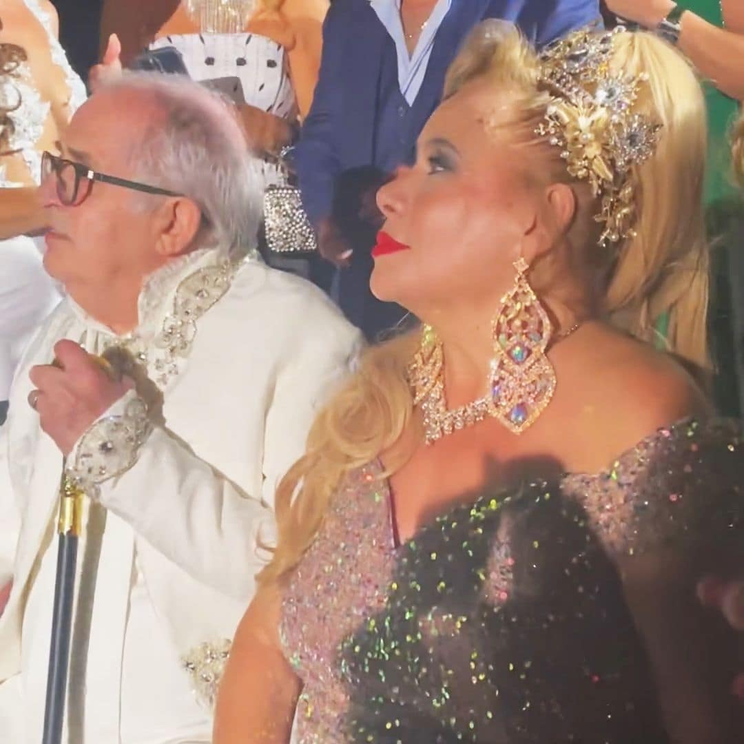 Carmina Barrios celebra sus bodas de oro por todo lo alto, con Paco León ejerciendo de maestro de ceremonias