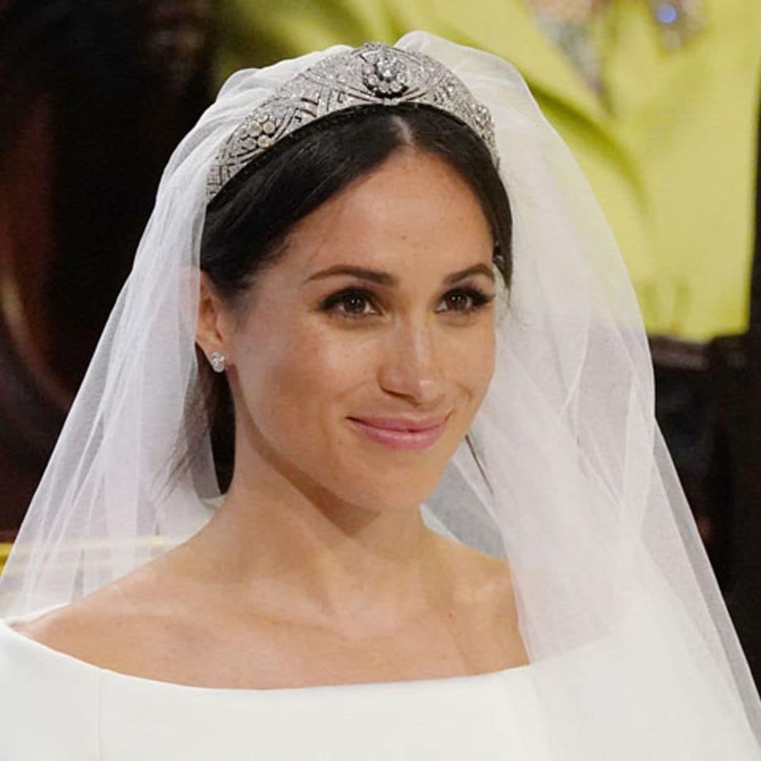 Meghan Markle elige una joya excepcional: la tiara 'bandeau' de diamantes que perteneció a la reina Mary