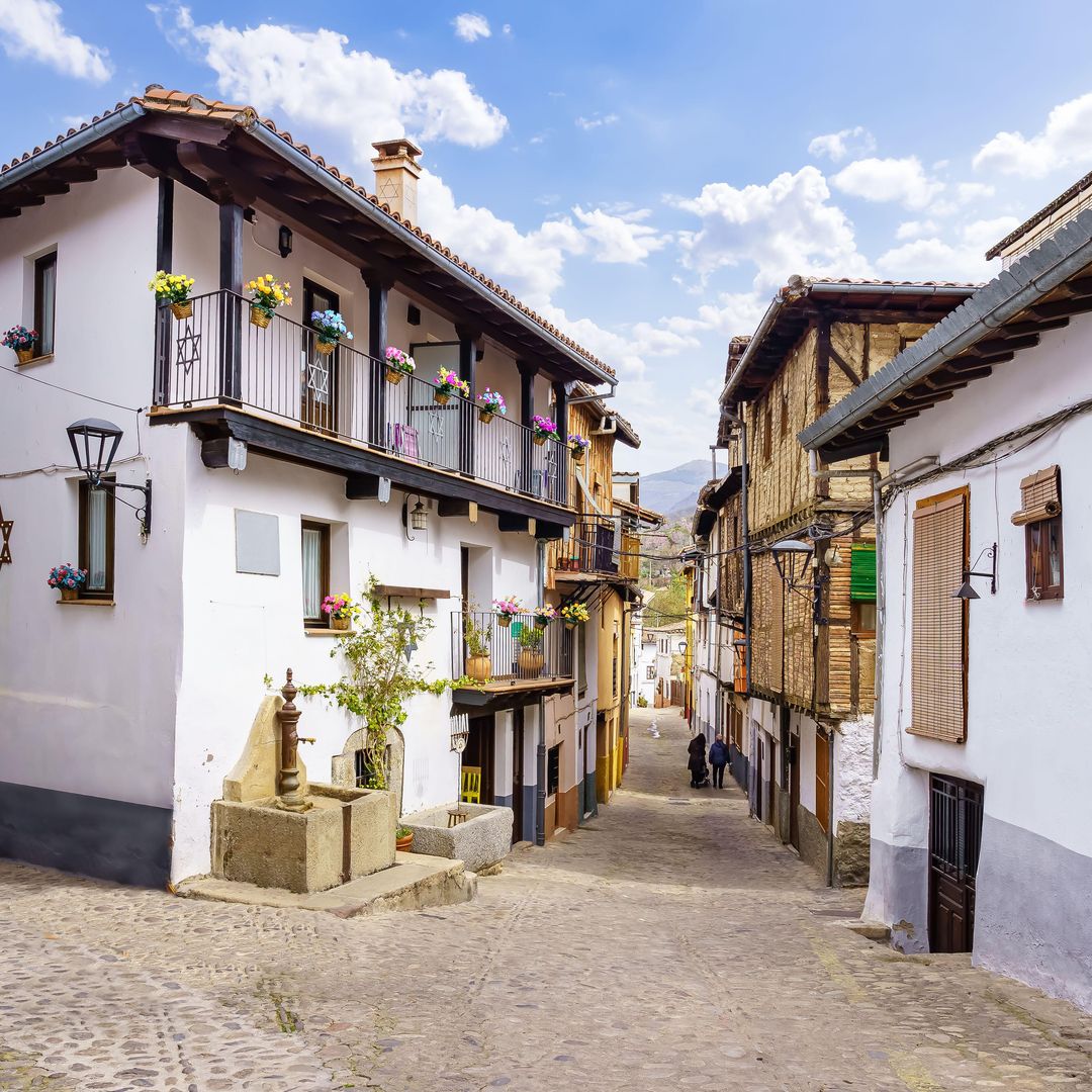 Barrio judío del pueblo de Hervás, en el valle cacereño de Ambroz