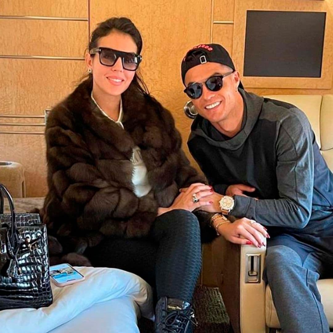 Ronaldo y Georgina venden el jet privado que compraron por 20 millones de euros, ¿cómo es por dentro?