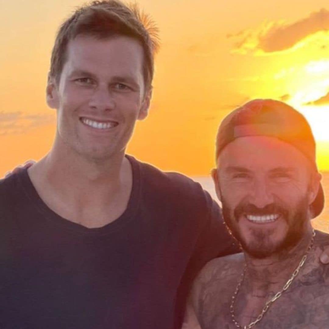 Tom Brady y David Beckham: La amistad de dos dioses del deporte