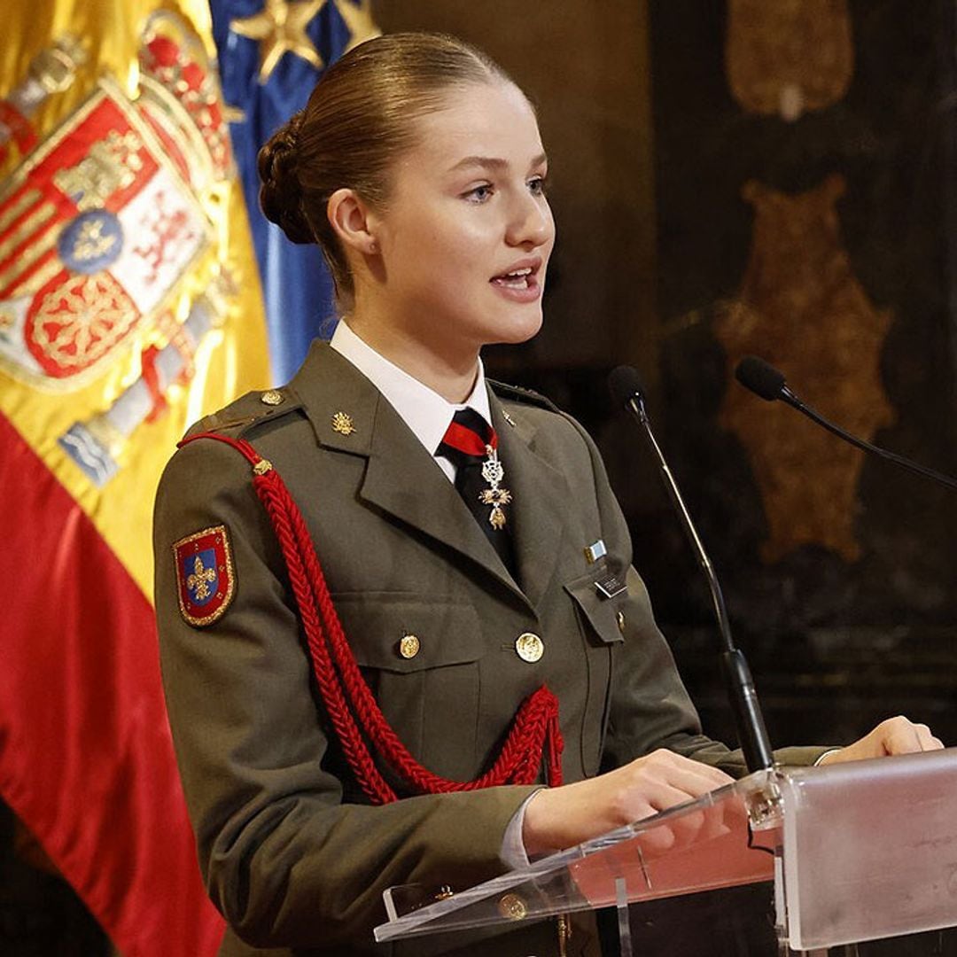 Escucha el discurso completo de la princesa Leonor