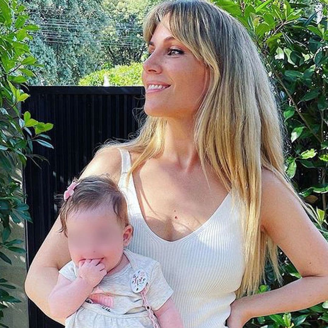 ¡Yanay cumple 4 meses! Y Edurne se derrite con esta fotografía de David de Gea con la niña