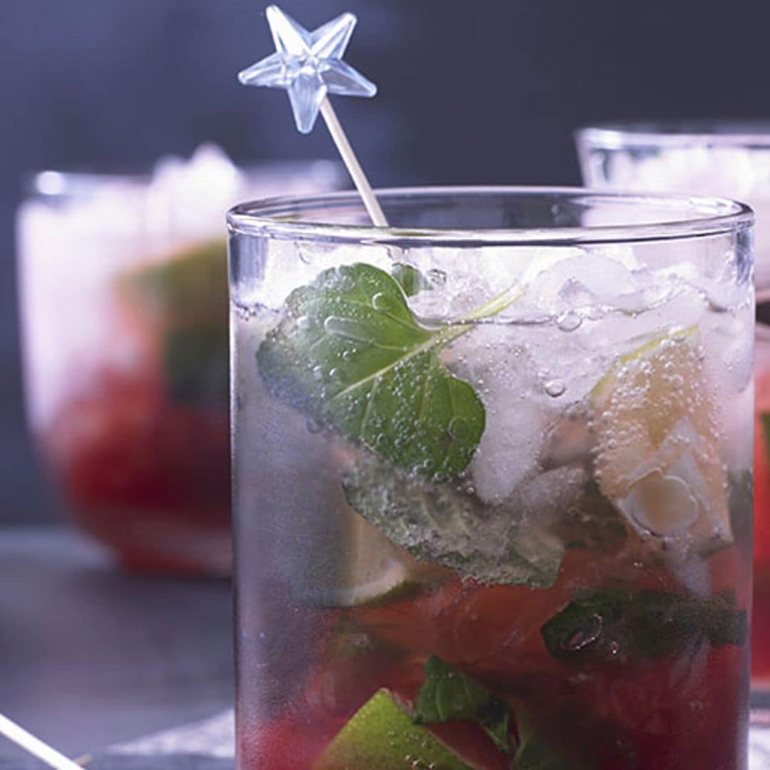 Mojito de arándanos