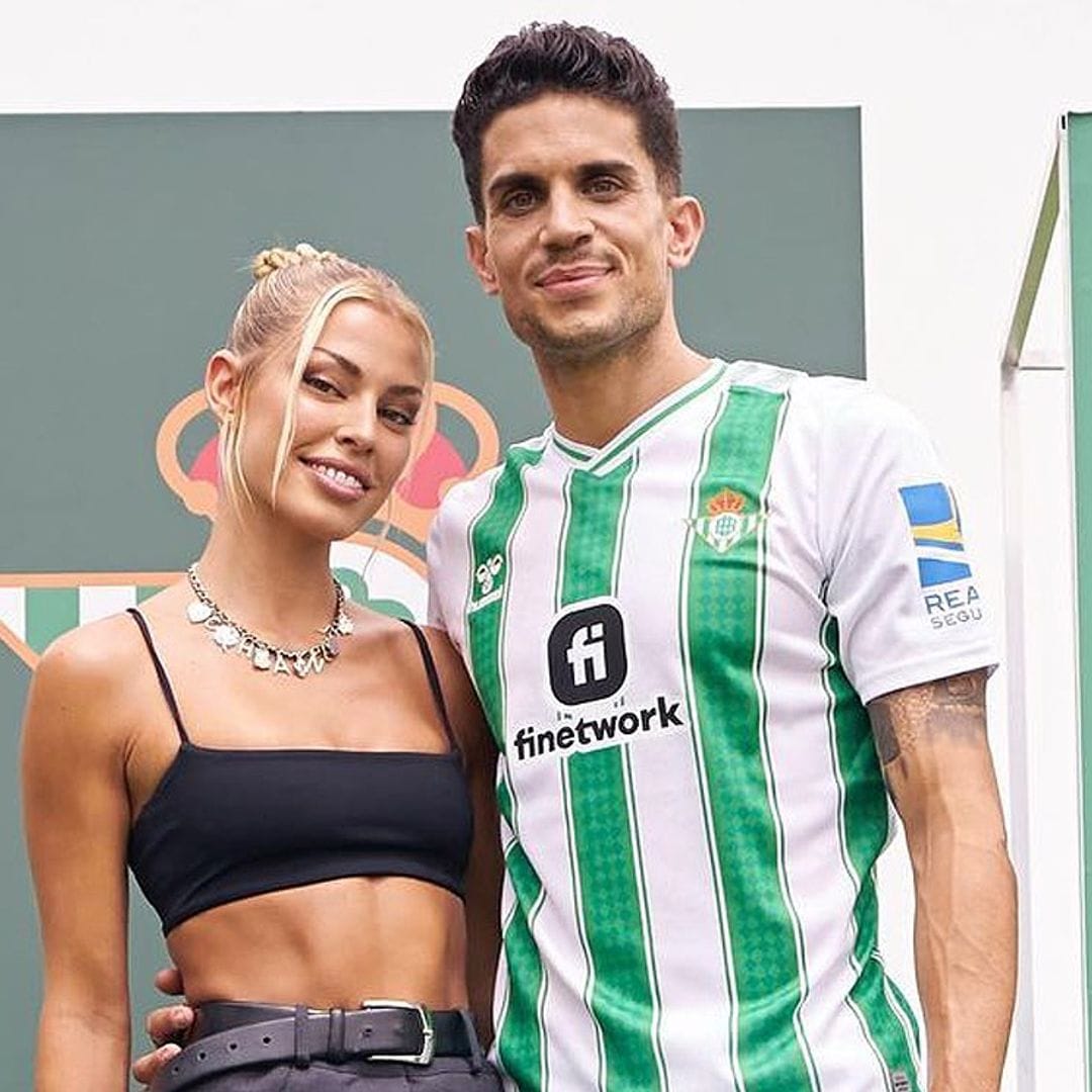 Las imágenes que confirman que Jessica Goicoechea ya es una más en la familia de Marc Bartra