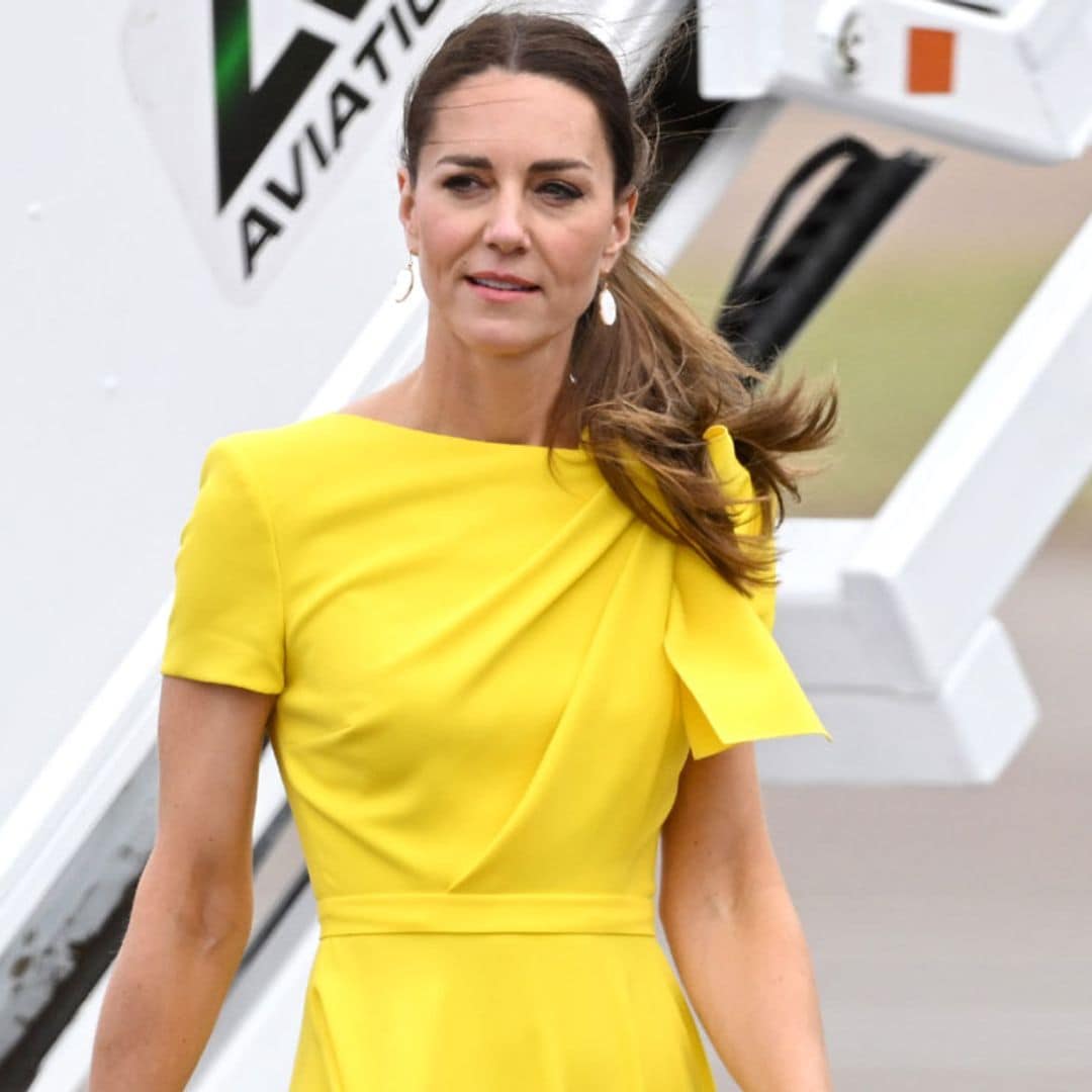 Kate Middleton protagoniza una explosión de color durante sus primeras horas en Jamaica