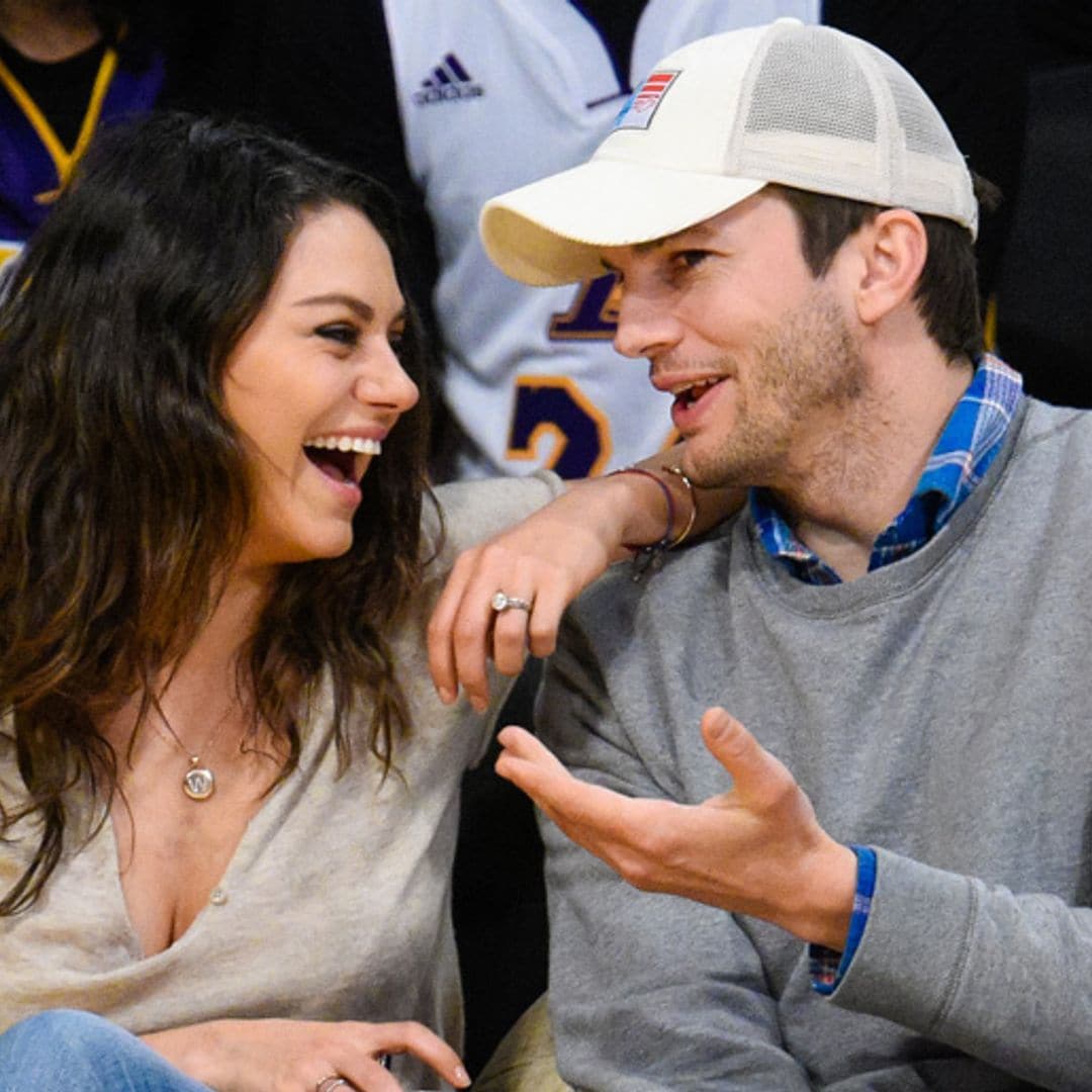 Mila Kunis y Ashton Kutcher aclaran los rumores sobre su separación